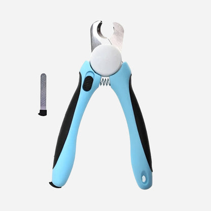 Kloklipper hund rustfritt stål - med neglfil