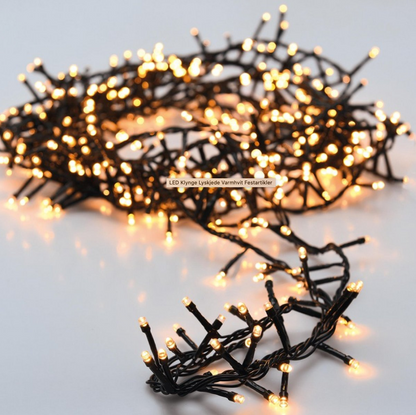 Utendørs Julelys Klyngelys - Værbestandig LED Julebelysning