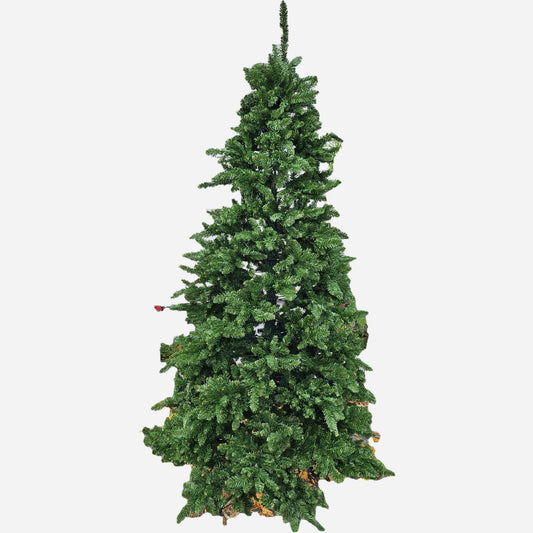 Kunstig Juletre - Smalt og Fyldig med Fot