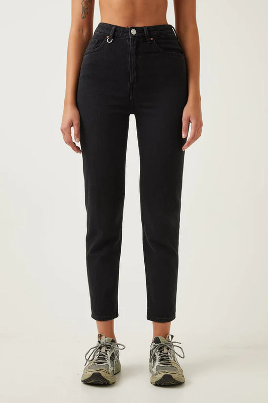 Neuw Stockholm Jeans - Lola Mom Black Earth