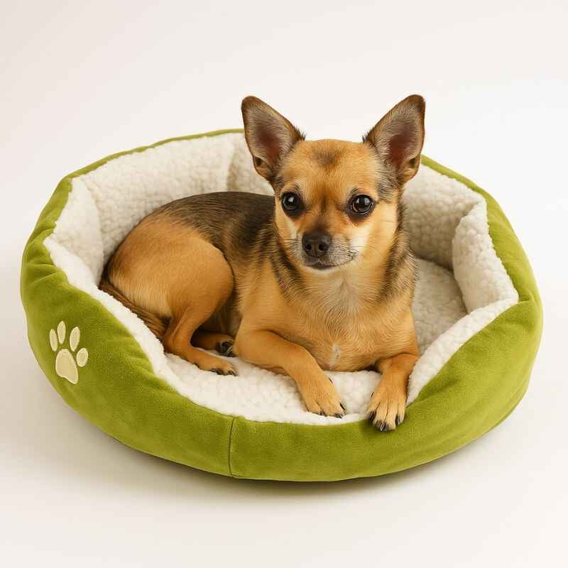 Hunde- og katteseng 44 × 44 cm – flere farger