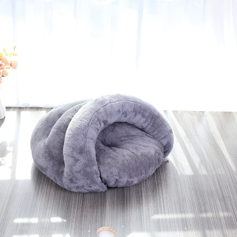 Kattehule i myk fleece – flere farger, 2 størrelser (S/L)
