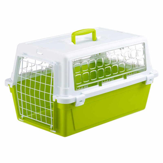 Transportbur Ferplast Atlas 20 IATA 37 × 58 × 32 cm grønn