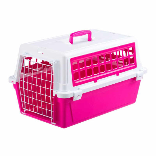 Transportbur Ferplast Atlas 20 IATA 37 × 58 × 32 cm rosa