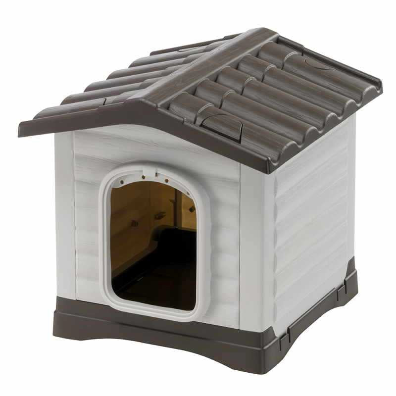 Hundehus Ferplast Dogvilla 50 43 × 48 × 44 cm, grå