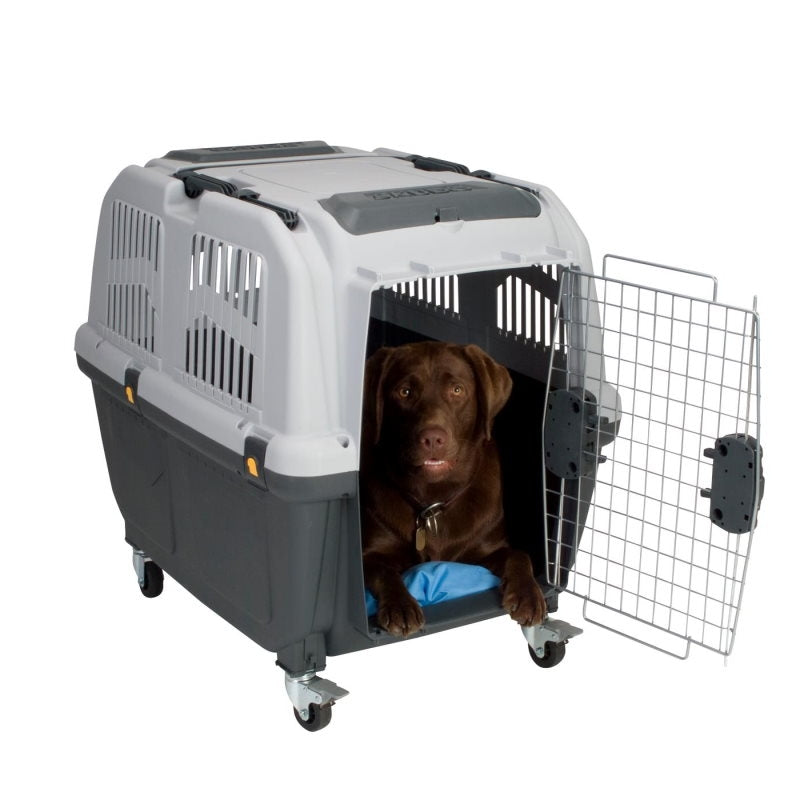 Transportbur IATA Skudo 5 79 × 58,5 × 65 cm, Grey/black