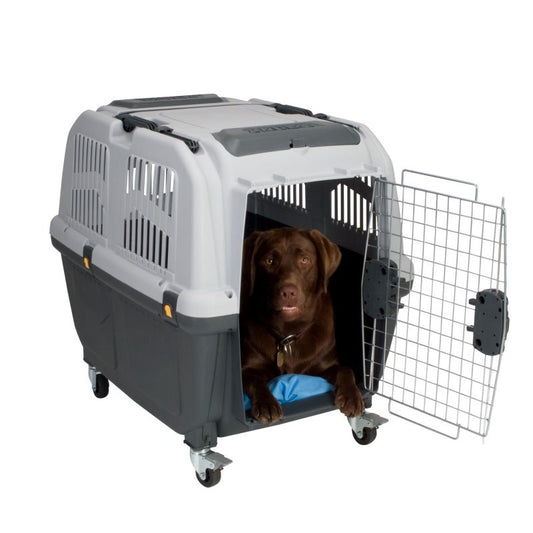 Transportbur IATA Skudo 5 79 × 58,5 × 65 cm, Grey/black