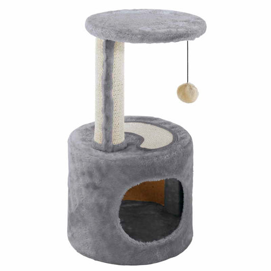 Klorestativ til katt Ferplast 30 × 30 × 75 cm, grå