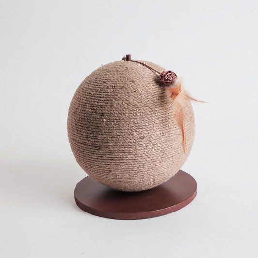 Kloreball 30 × 30 cm i sisal og tre
