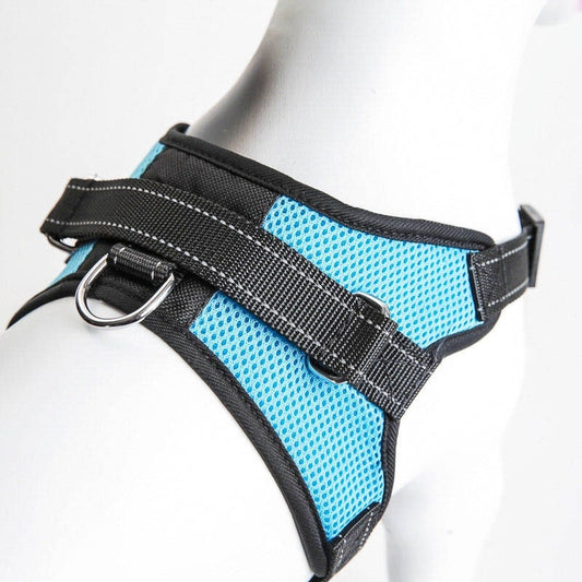 Hundesele LEO-K9 i pustende mesh – flere farger, XS–XL