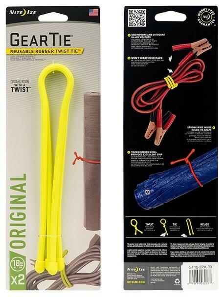 Nite Ize Gear Tie - gummi vaier - 45, 7 cm