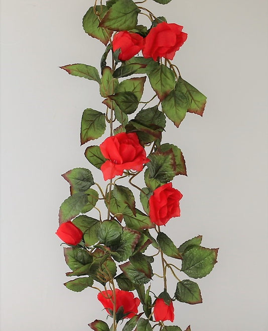 Kunstig blomst  Roseranke mini