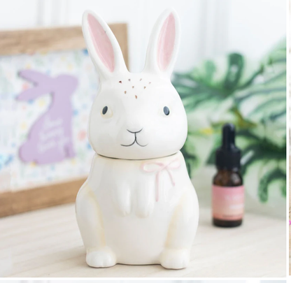 Olje-/voksbrenner - The Bunny - keramisk duftbrenner