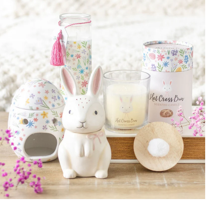 Olje-/voksbrenner - The Bunny - keramisk duftbrenner
