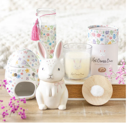 Olje-/voksbrenner - The Bunny - keramisk duftbrenner
