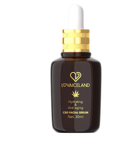 LovaIceland CBD-serum 30ml - Nærende ansiktsserum mot aldring