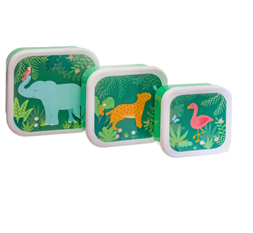 Jungel Venner matbokser 3pk - perfekt til barnehage