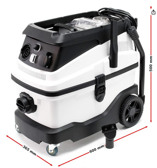 Våt- og tørrstøvsuger 30L 1600W med strømuttak – ST606831