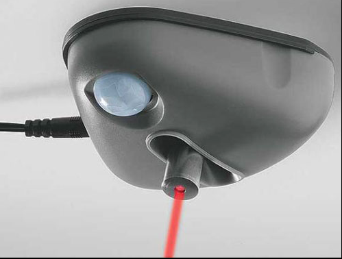 Garasje laser parkerings system