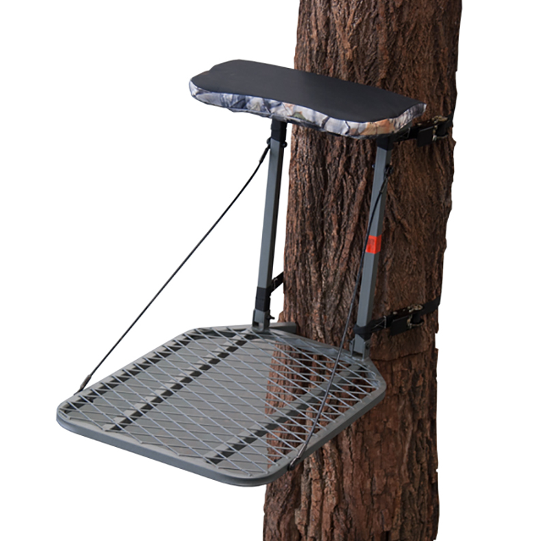 Treestand jaktstativ for tre – med sete og plattform
