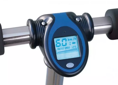 Zinc GTX-R sparkesykkel med digitalt speedometer