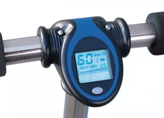 Zinc GTX-R sparkesykkel med digitalt speedometer