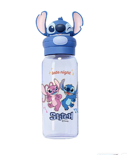 Disney Stitch drikkeflaske med 3D-figur 550 ml