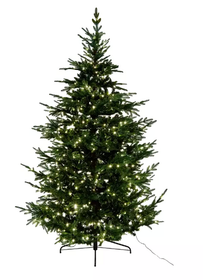 House Of Christmas Sonja Hafjell kunstig juletre 240 cm med 650 LED-lys