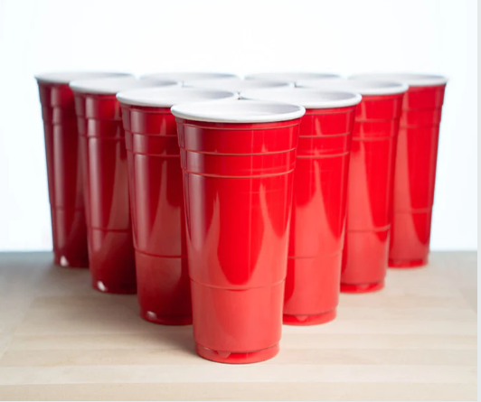 Beer pong partykopper - 25 stk