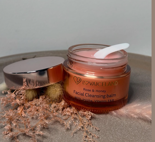 LovaIceland Rose & Honning Rensende Balsam - Naturlig Hudpleie