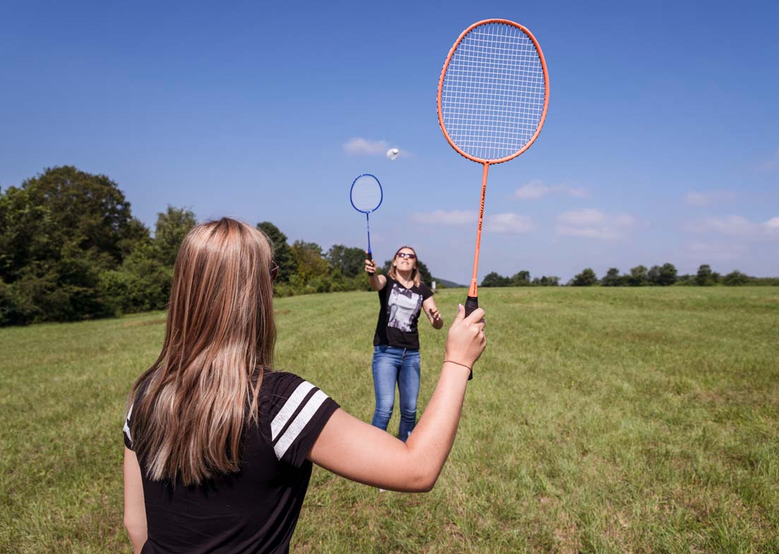 Badmintonsett 4 Spillere med Nett - Sunflex MATCHMAKER