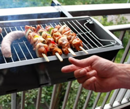 Kitchenfactory Bærbar balkong grill