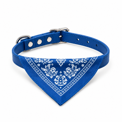 Halsbånd med bandana for hund – flere farger, 4 størrelser (S–XL)