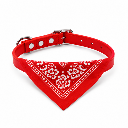 Halsbånd med bandana for hund – flere farger, 4 størrelser (S–XL)