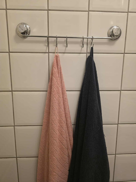 Best Lock klesoppheng med kroker og sugekopp - 54 cm