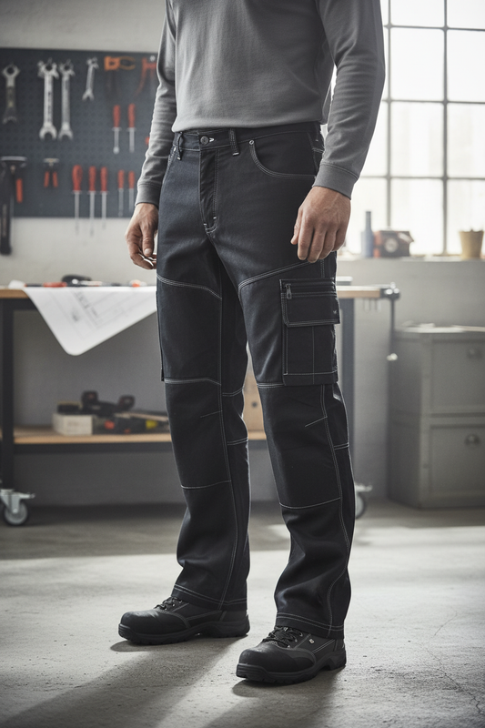 Blåkläder arbeidsbukse på person