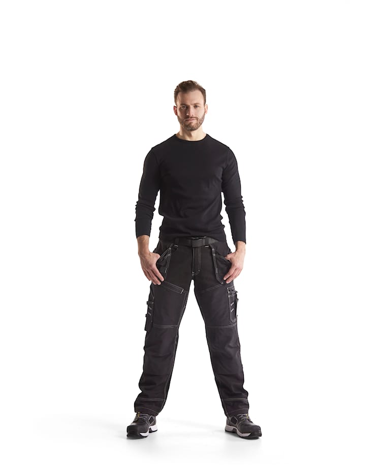Blåkläder håndverksbukse 1500 - sort -arbeidsbukse