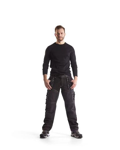 Blåkläder håndverksbukse 1500 - sort -arbeidsbukse