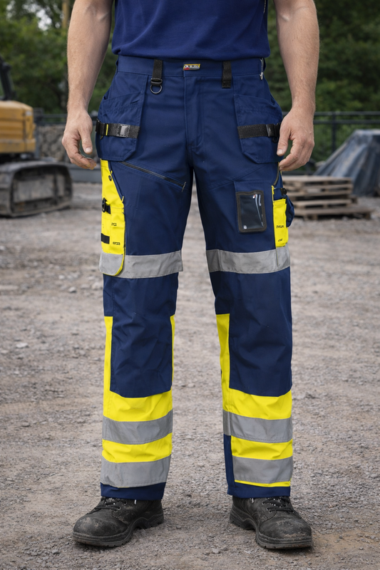 Blåkläder 1508 Arbeidsbukse - håndverksbukse - Synlighet