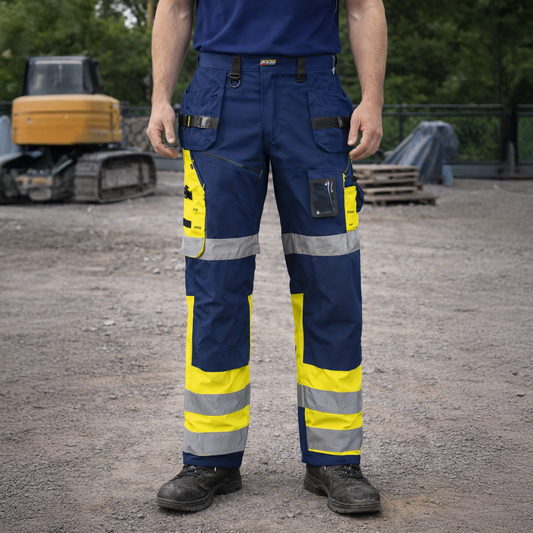 Blåkläder 1508 Arbeidsbukse - håndverksbukse - Synlighet