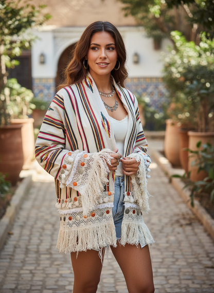Boho Jacket på menneske