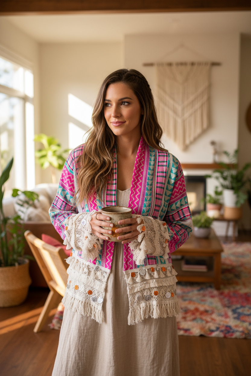 Boho Jakke Lifestyle Foto