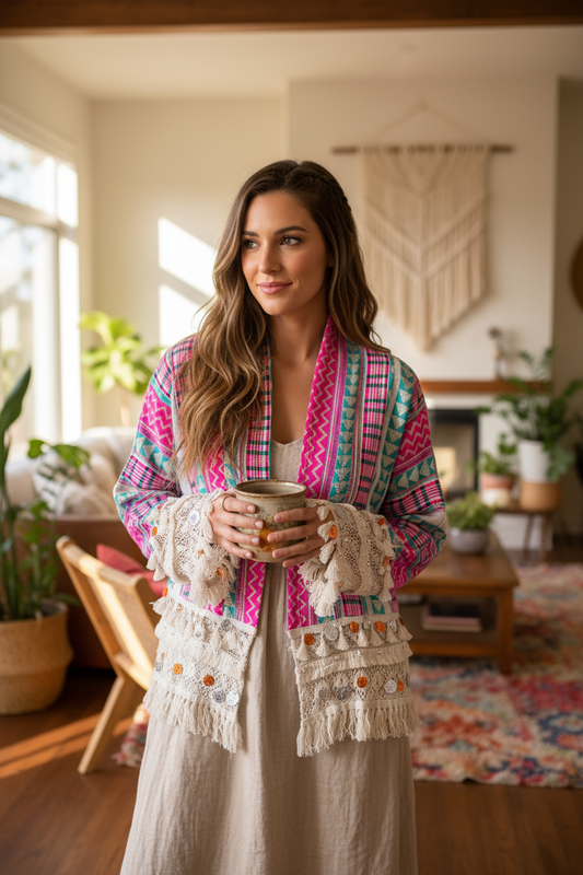 Boho Jakke Lifestyle Foto