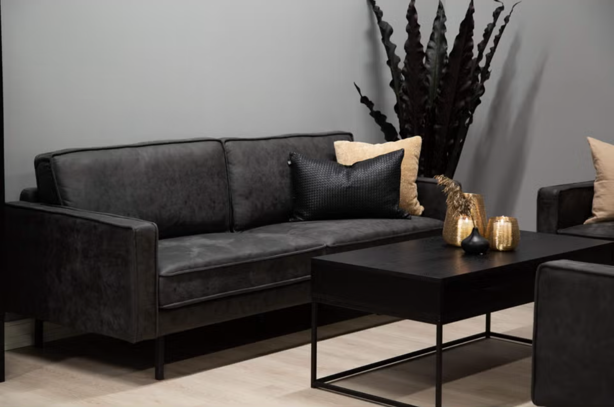 Martinsen Brisbane sofa - 3-seter Mørk grå