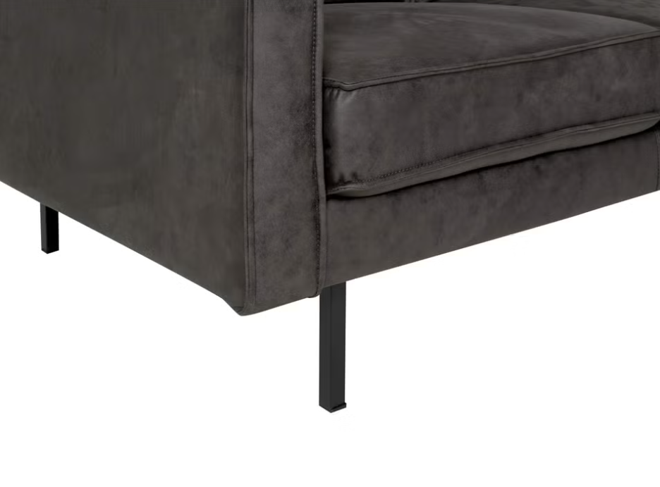 Martinsen Brisbane sofa - 3-seter Mørk grå