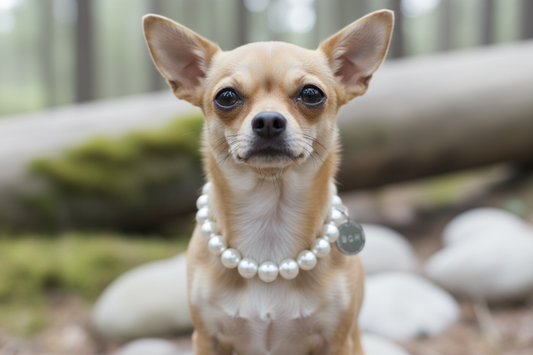 Chihuahua med produkt