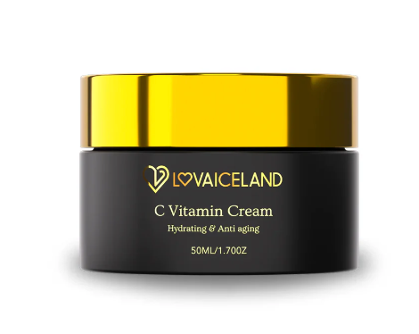 LovaIceland C-vitamin Fuktighetskrem med Aloe Vera & Grønn Te