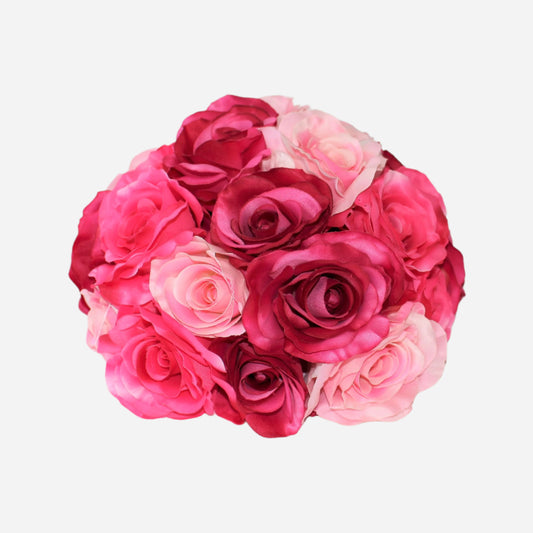 Kunstig blomst Roser 1/2 kule