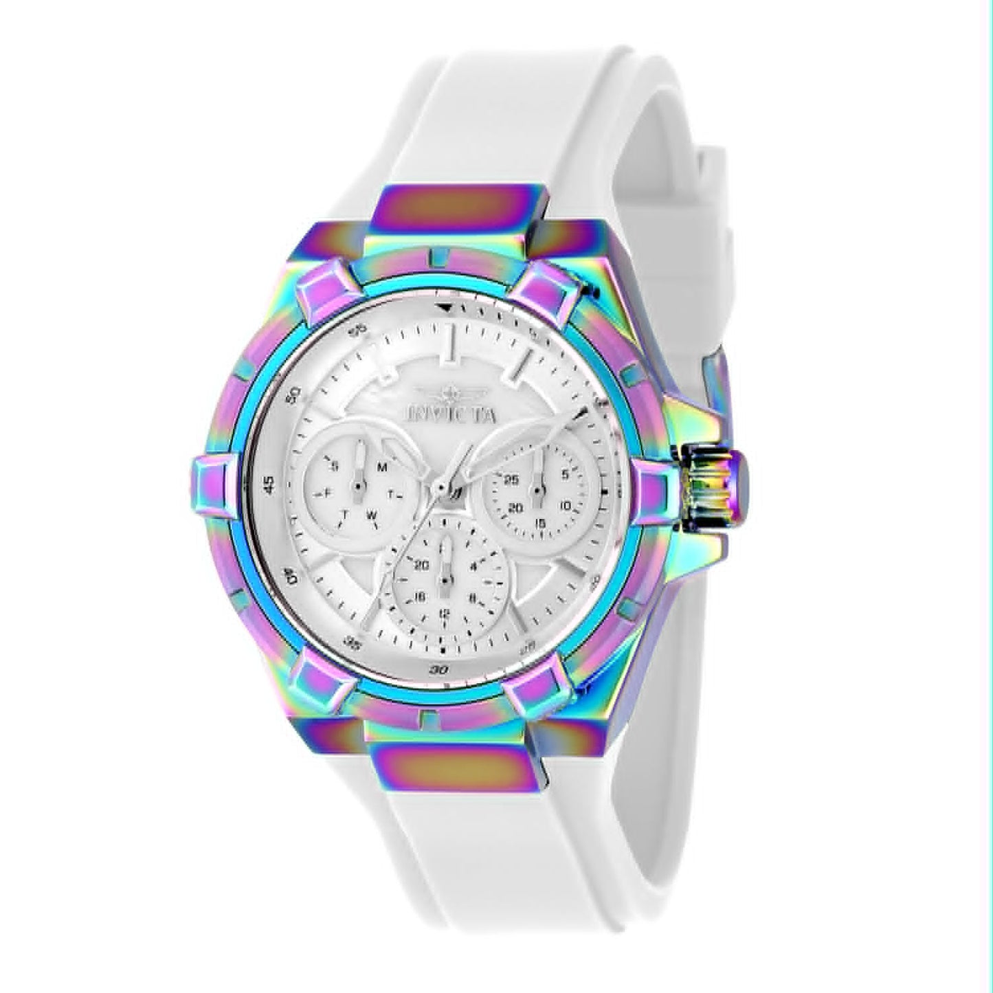 Invicta Aviator dame klokke  Mother of Pearl - 2 års garanti