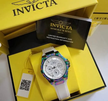 Invicta Aviator dame klokke  Mother of Pearl - 2 års garanti